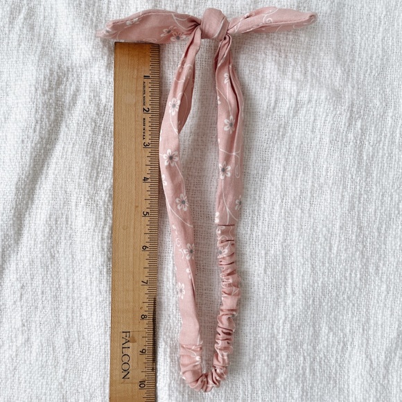 Pink floral headband - Picture 6 of 6